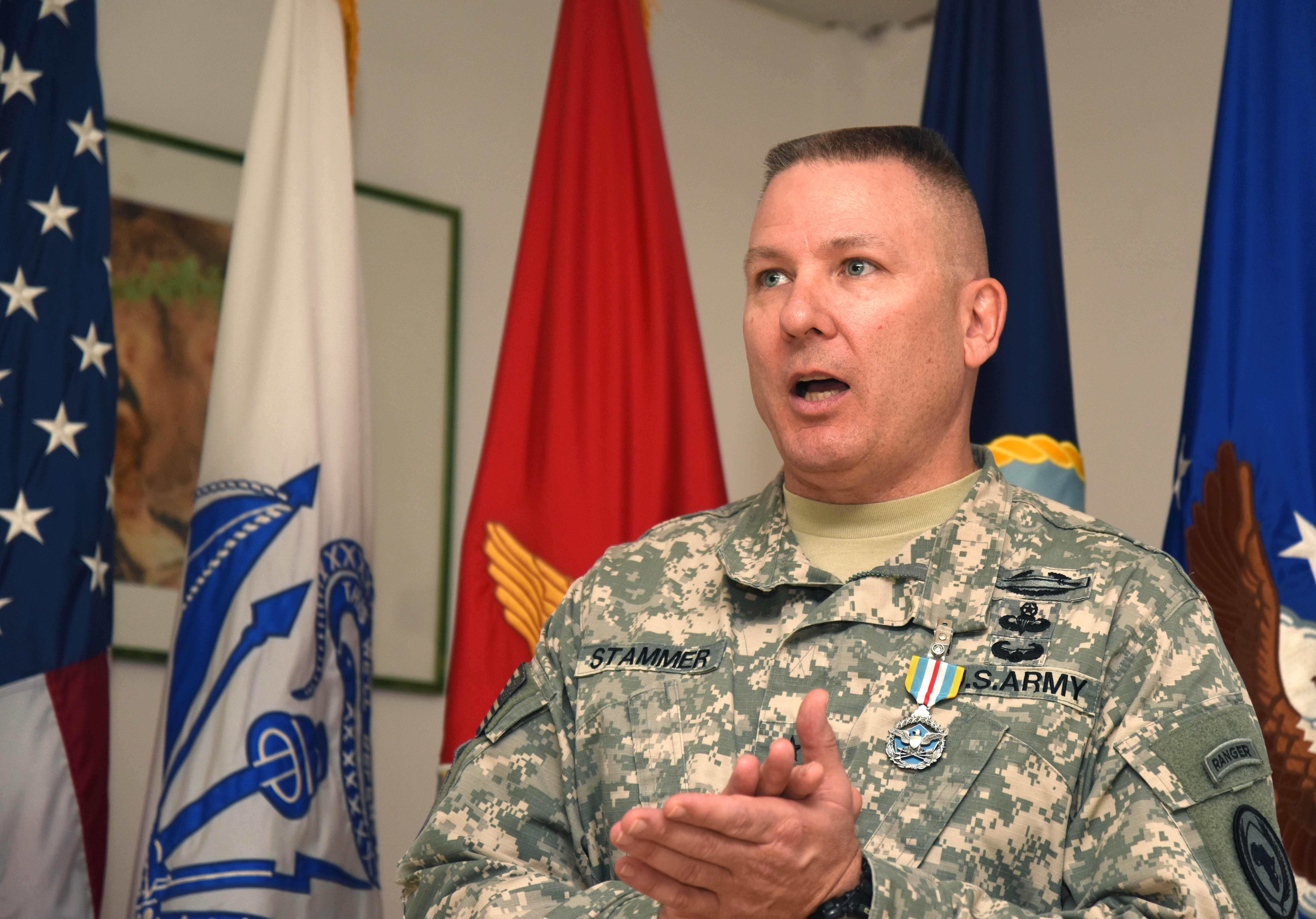 CJTFHOA commander, senior enlisted leader bid farewell to Africa