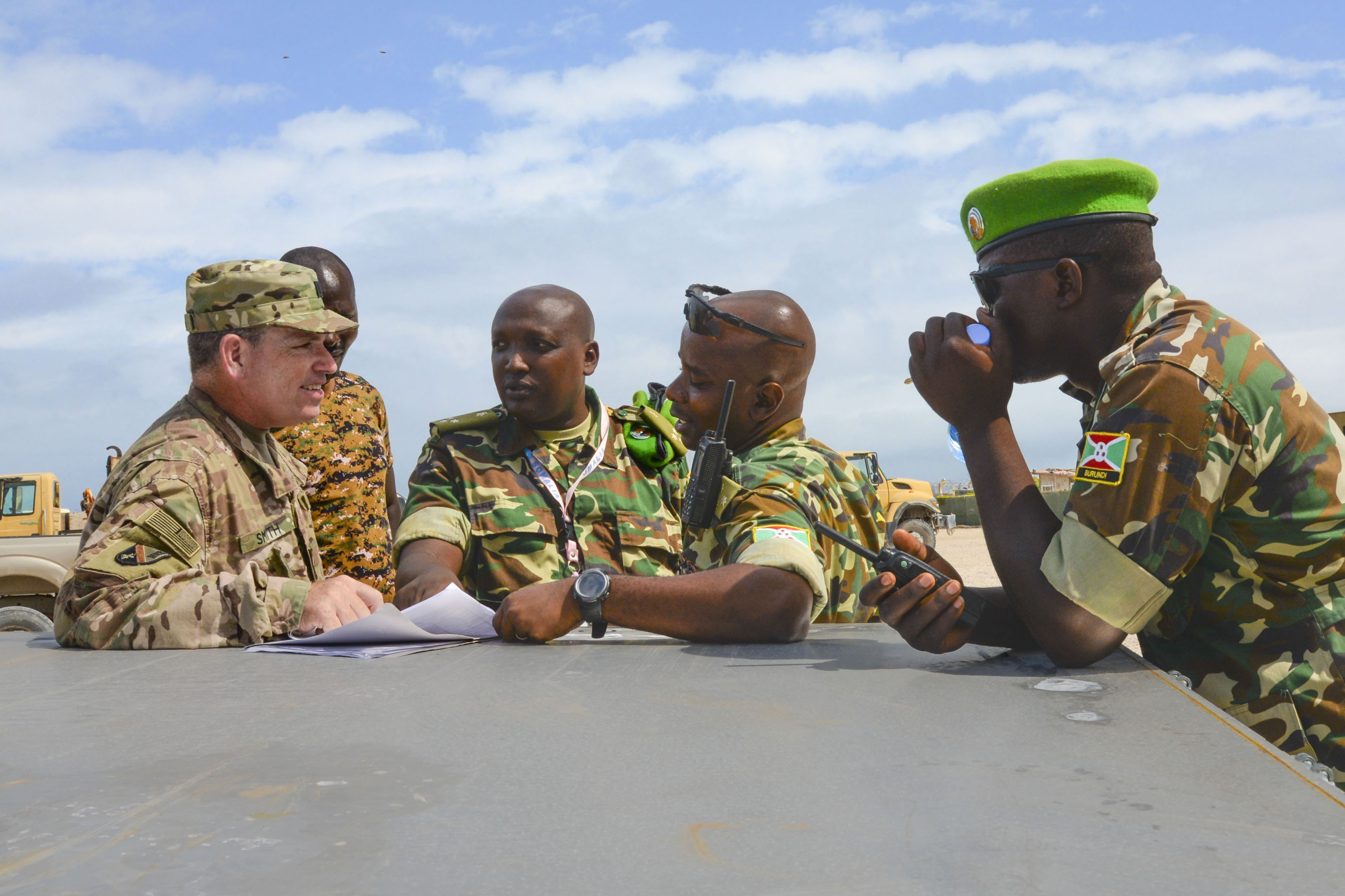 Special Delivery U.S. forces provide tools for AMISOM mission