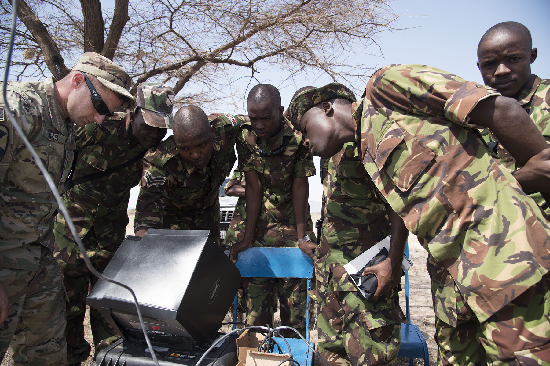 Eye in the sky Task Force Hurricane teaches Kenya Defense Forces how
