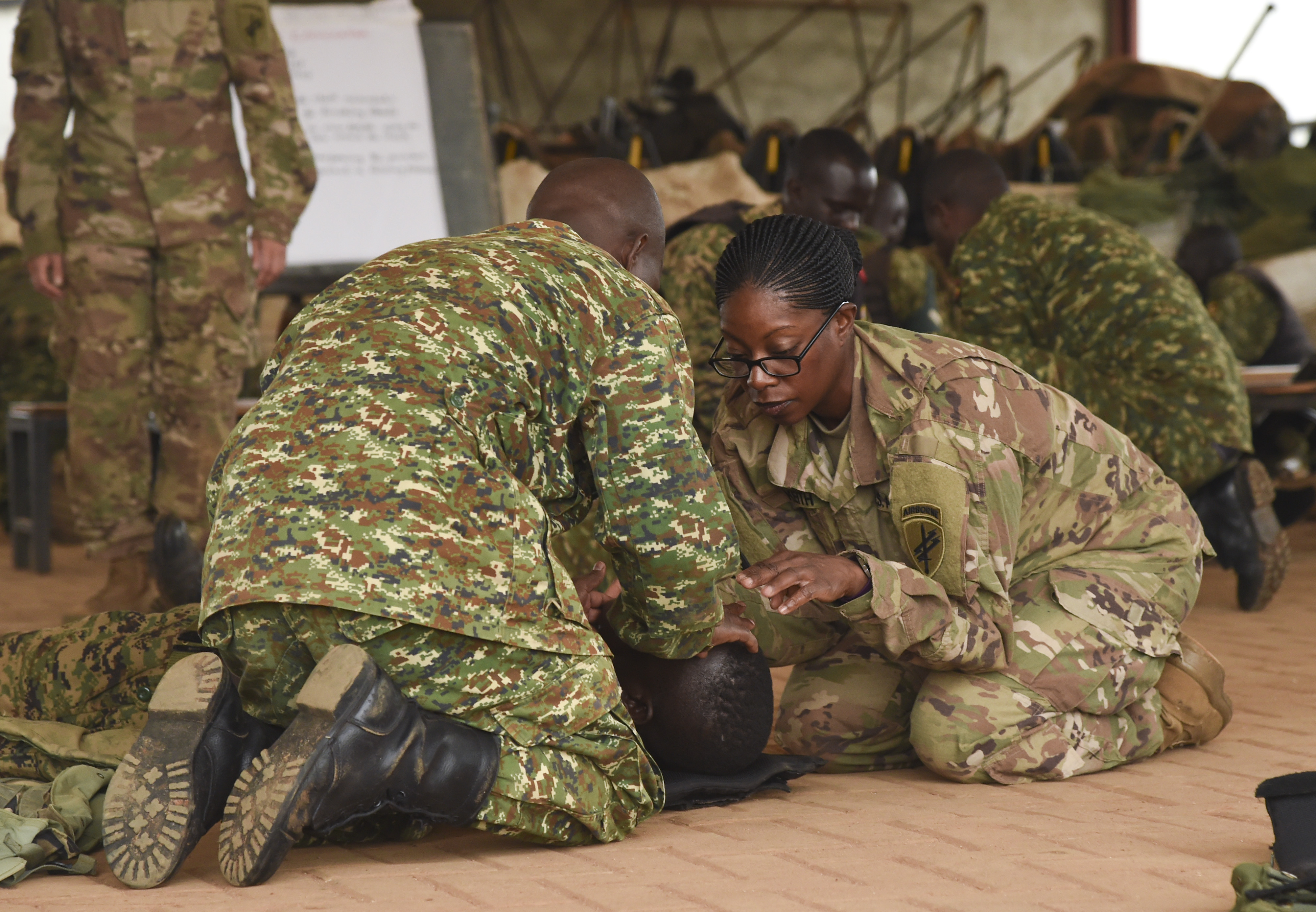 Ugandan Battle Group 22 lays deployment groundwork Combined Joint