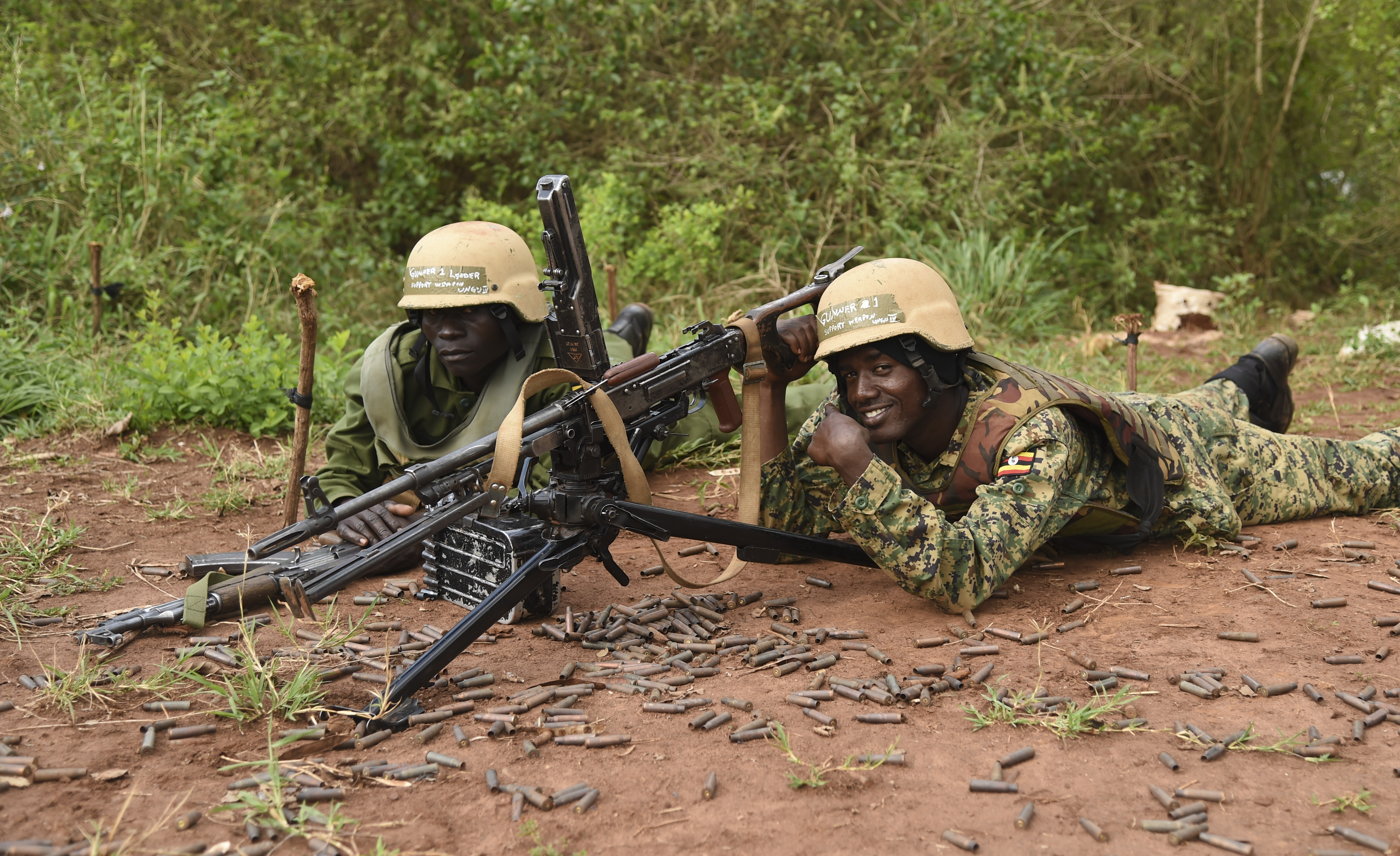 Ugandan Battle Group 22 lays deployment groundwork Combined Joint Task Force Horn of Africa