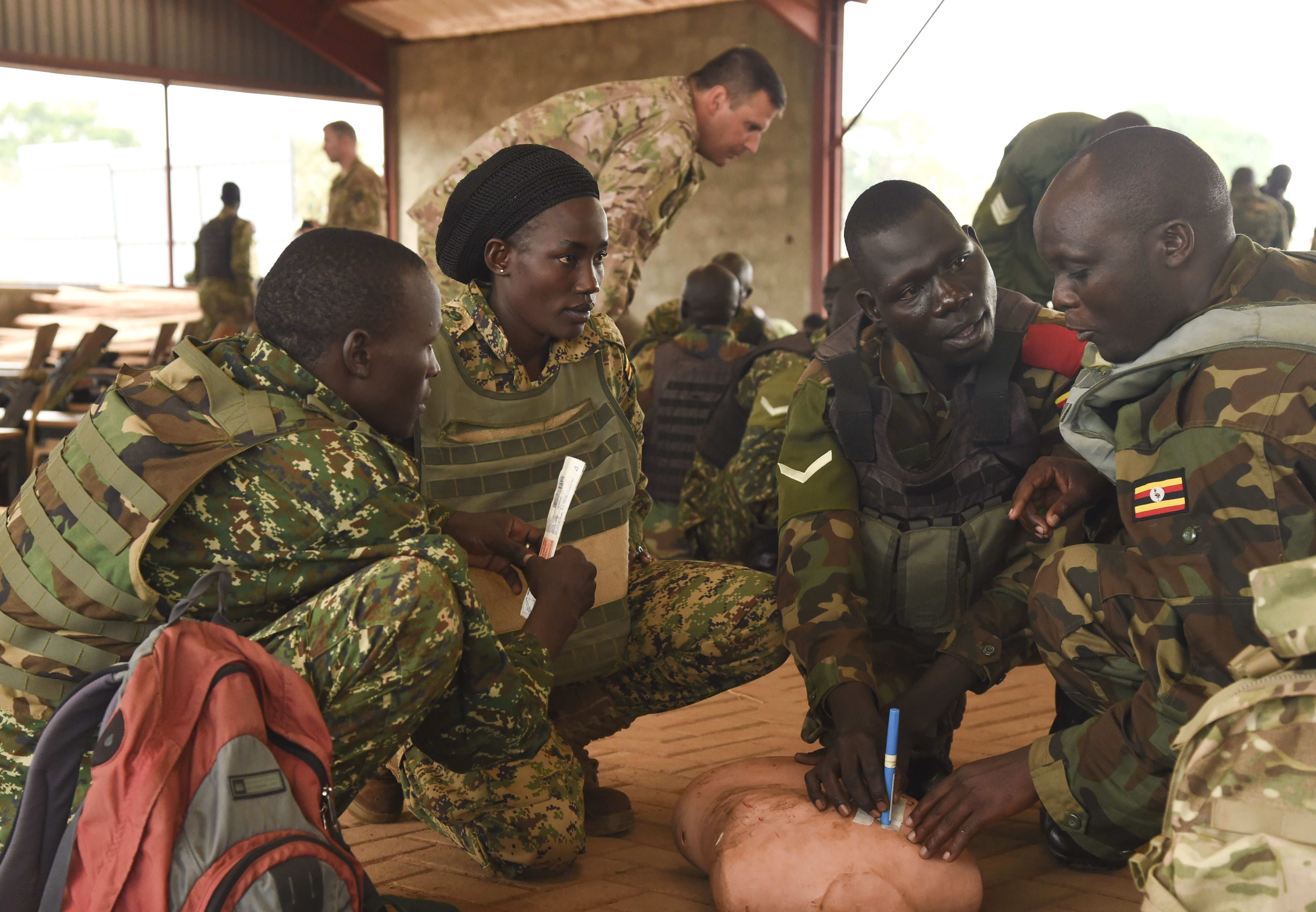 Ugandan Battle Group 22 lays deployment groundwork Combined Joint Task Force Horn of Africa