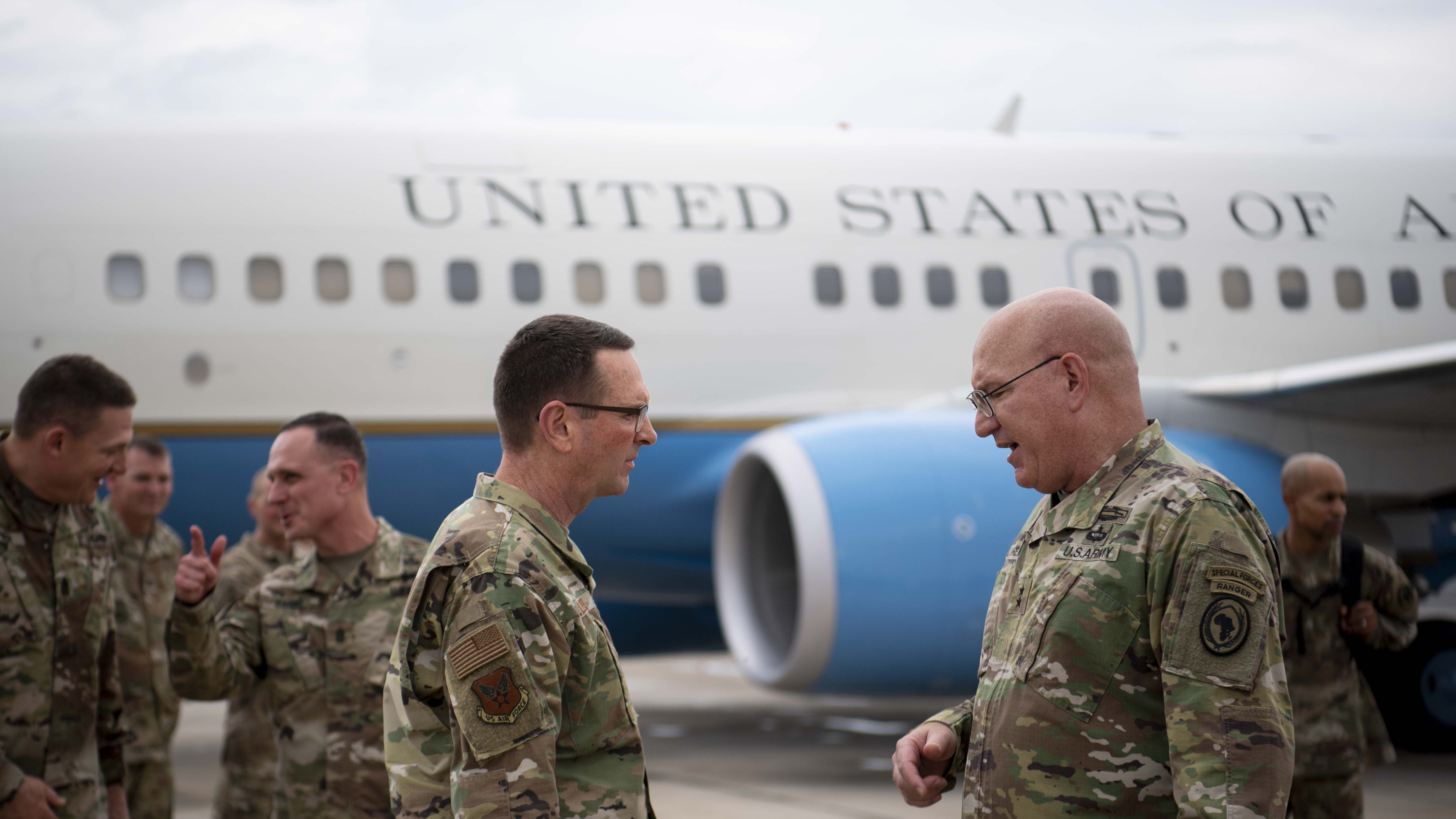 Chief of the National Guard Bureau visits CJTFHOA Combined Joint