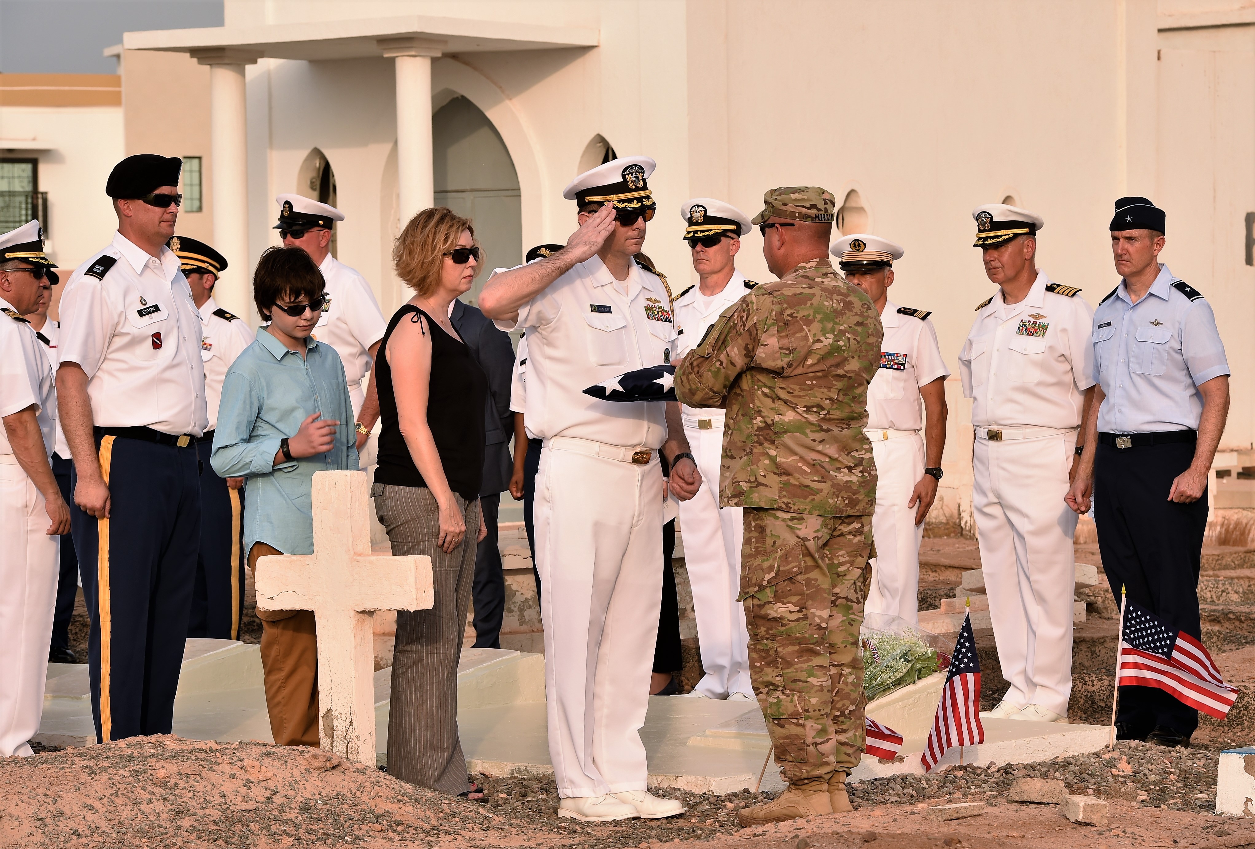 Combined joint task force horn of africa members participate in french