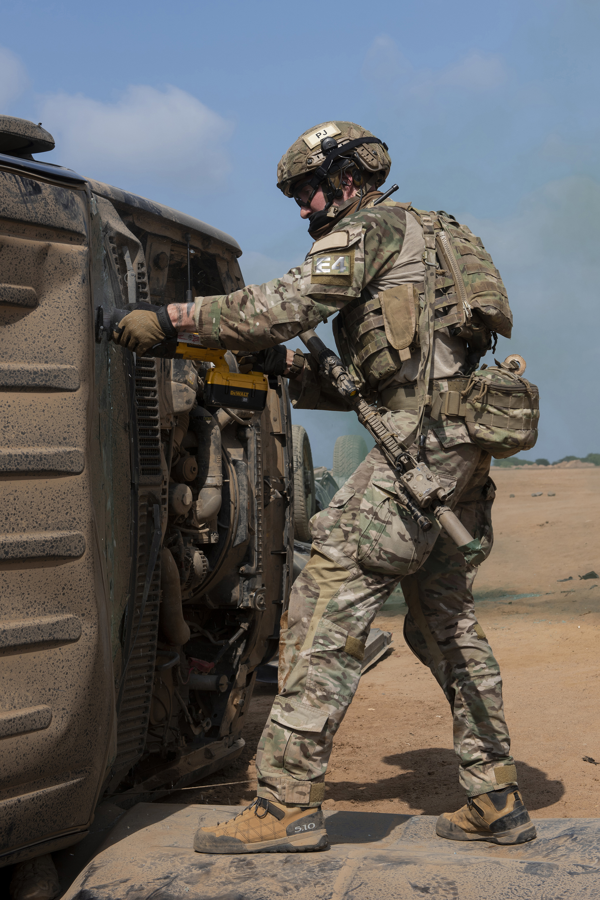 Joint effort for mass casualty exercise combined joint task force