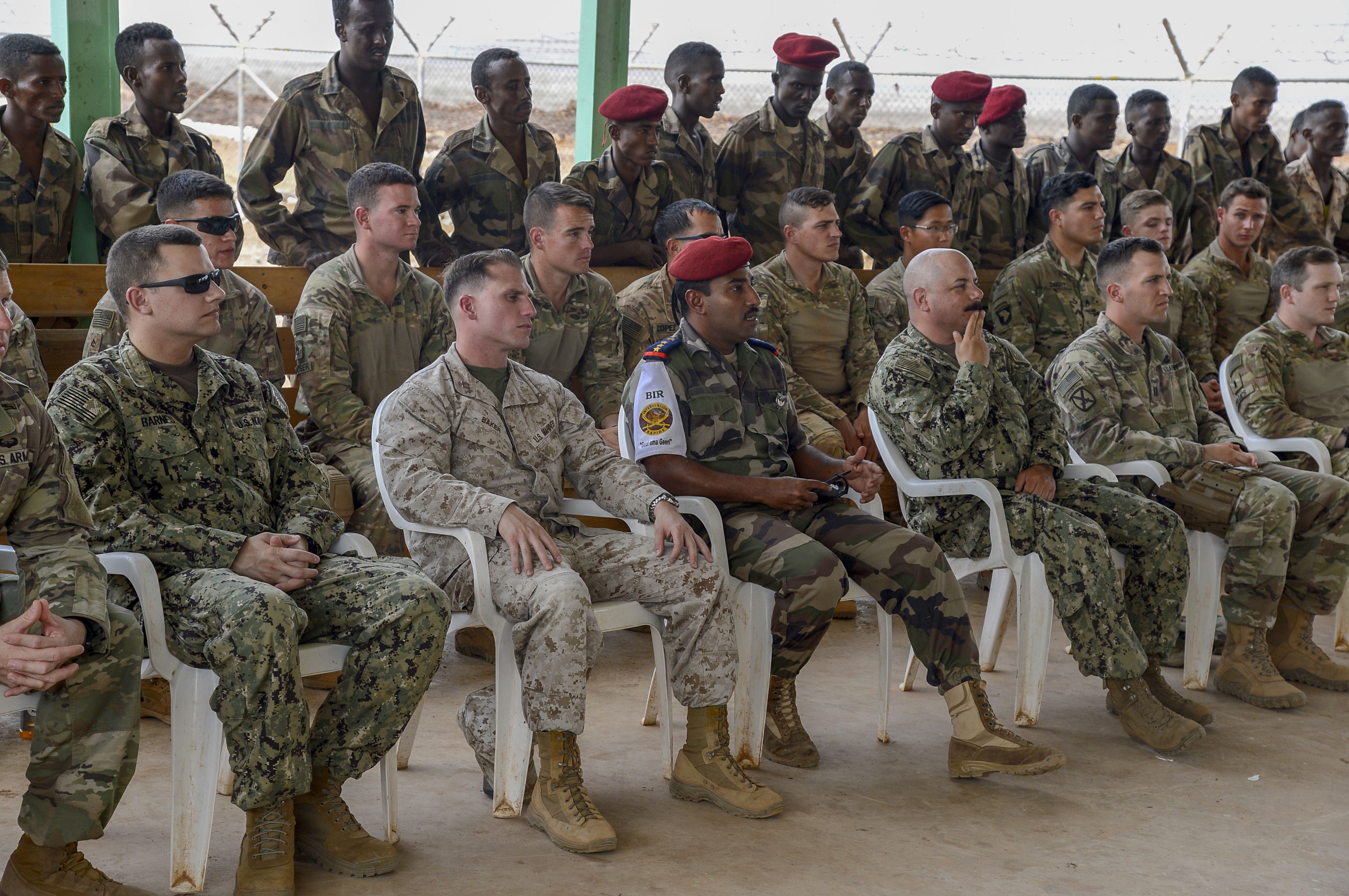 Cjtf hoa reinforces commitment to djibouti s rapid intervention